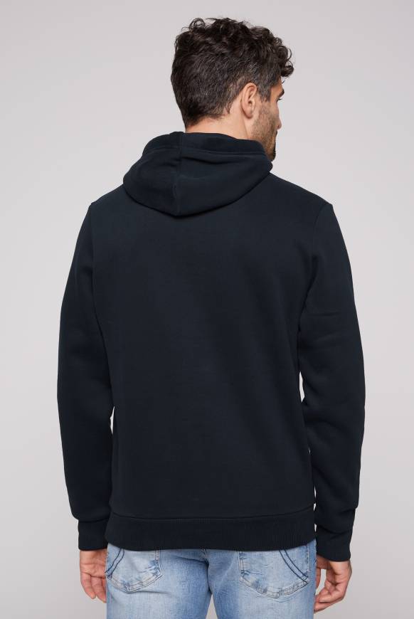 Soccx Kapuzensweatshirt mit Used Print blue navy Blitzverkäufe