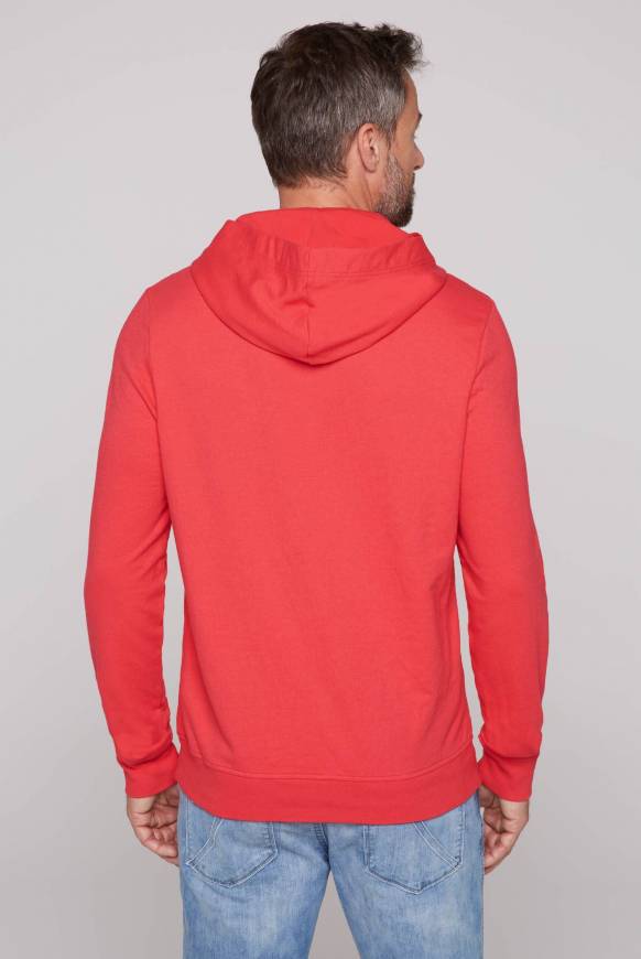 Soccx Hoodie mit Spray-Effekt-Artwork skipper red Günstig kaufen