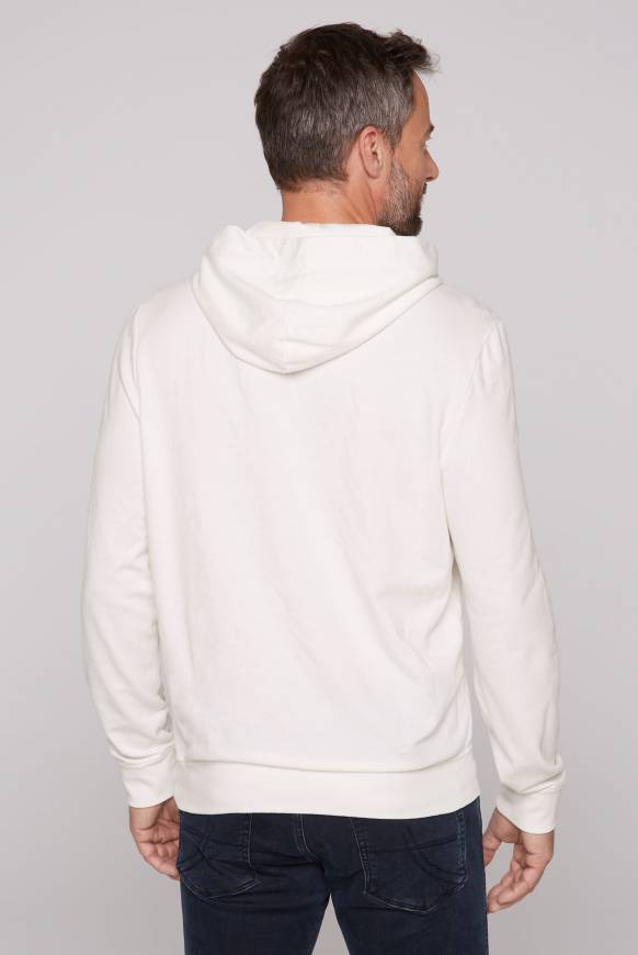 Soccx Hoodie mit Spray-Effekt-Artwork ivory Versandkostenfrei