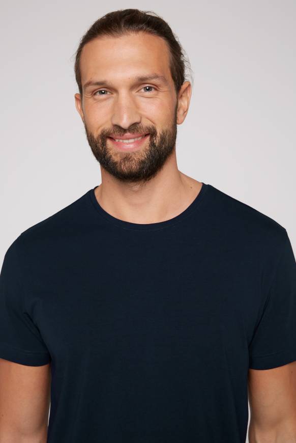 Soccx Basic T-Shirt mit Rundhalsausschnitt, Doppelpack blue navy / blue navy Bis zu 65% Rabatt