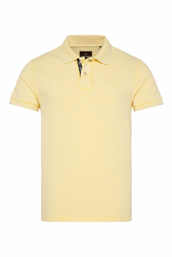 Soccx Kurzarmpolo aus Pikee mit Logostick sun Fabrikladen