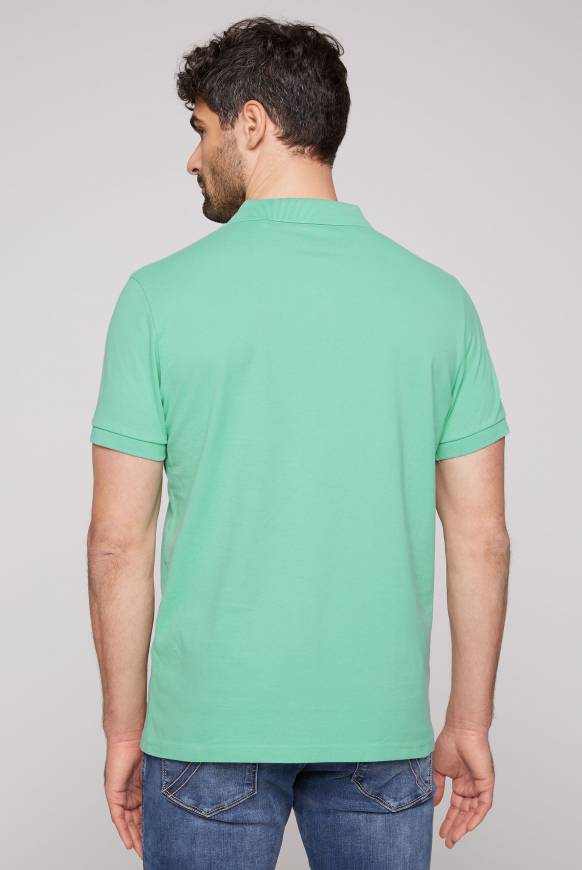 Soccx Pikee-Poloshirt mit Sailing Print sea green L Rabatte dieses Monats