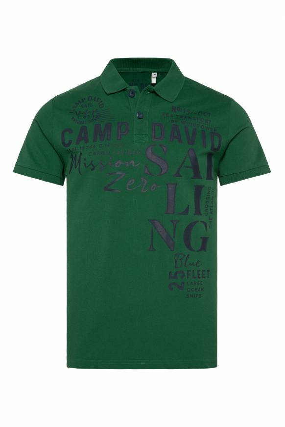 Soccx Pikee-Poloshirt mit Sailing Print raw green 2025
