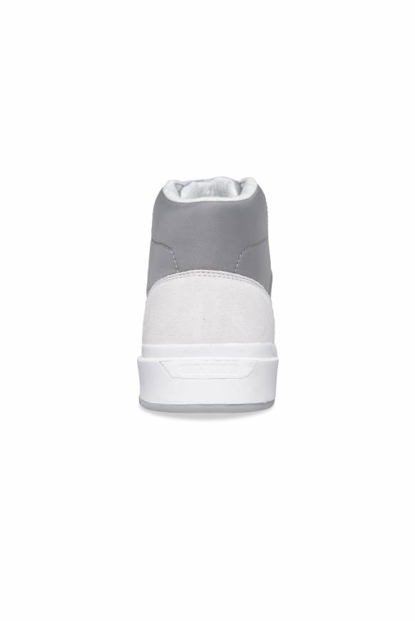 Soccx Hightop Sneaker im Materialmix mit Rubber Logos white Fabrik Onlineshop