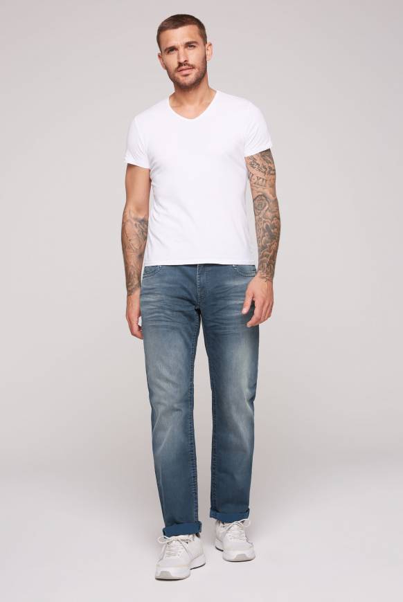 Soccx Jeans CO:NO Comfort Fit vintage blue Heißer Verkauf