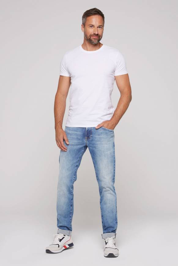 Soccx Jeans MA:X Regular Fit salt blue used Top Angebot