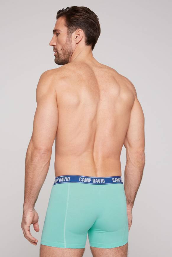Soccx Boxershorts mit Logo-Bund cool mint Blitzangebot