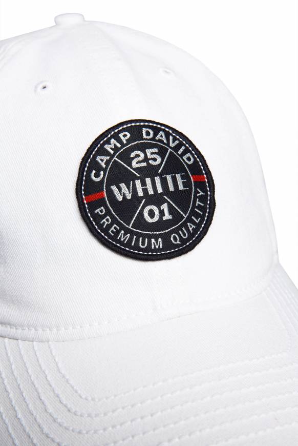 Soccx Base Cap mit Label Patch opticwhite Kauf eins, bekomm eins gratis