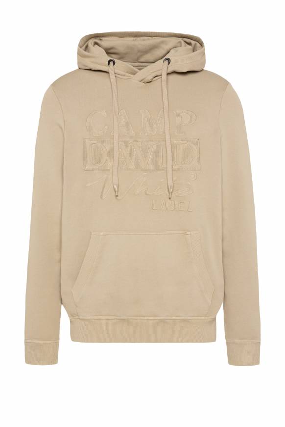 Soccx Hoodie mit tonigem Logo Artwork tan Muttertagsangebot