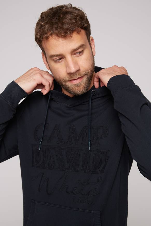 Soccx Hoodie mit tonigem Logo Artwork blue navy Vatertagsangebot