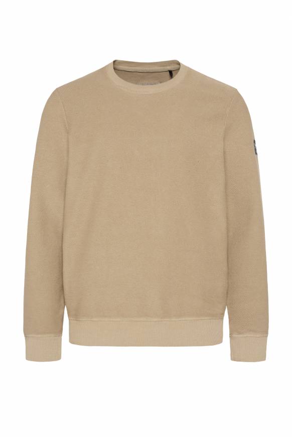Soccx Sweatshirt Reversed mit Patch-Print tan Valentinstagsangebot