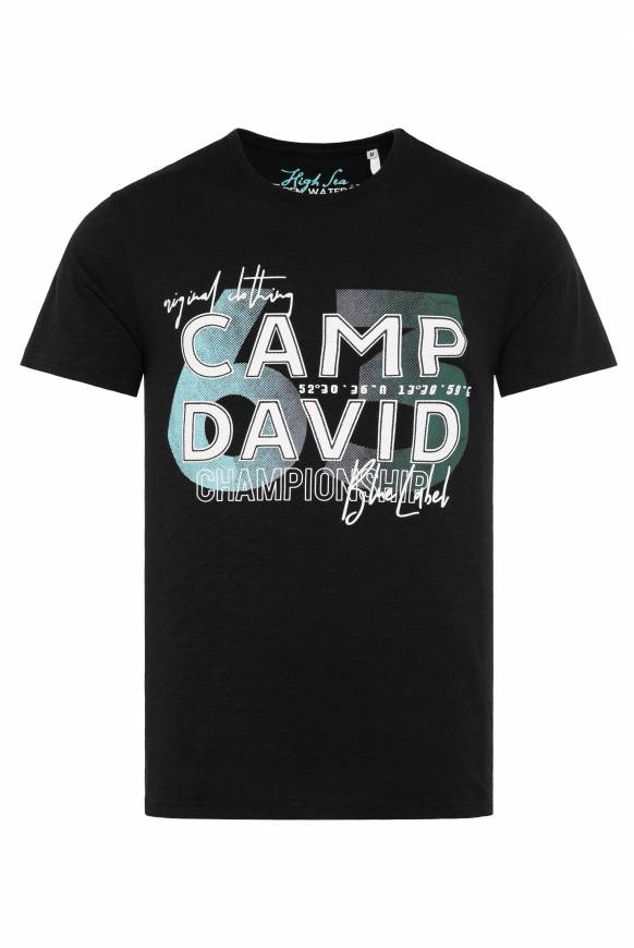 Soccx T-Shirt mit Rubber Print black M Bis zu 60% Rabatt