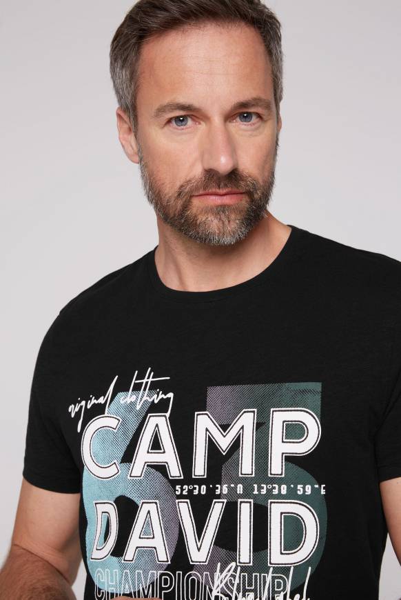 Soccx T-Shirt mit Rubber Print black M Bis zu 60% Rabatt
