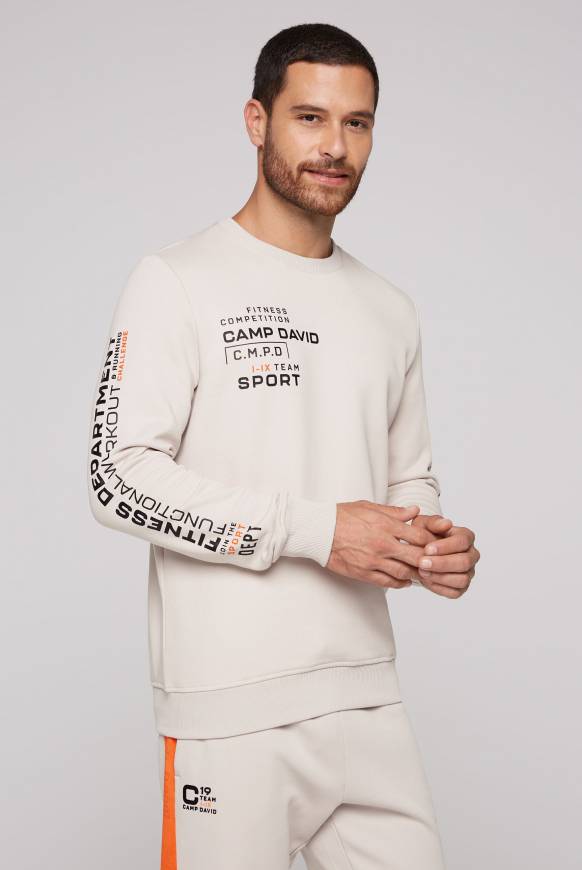 Soccx Sweatshirt mit Label Prints shell Riesige Rabatte