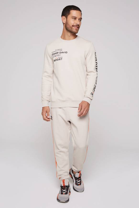 Soccx Sweatshirt mit Label Prints shell Riesige Rabatte