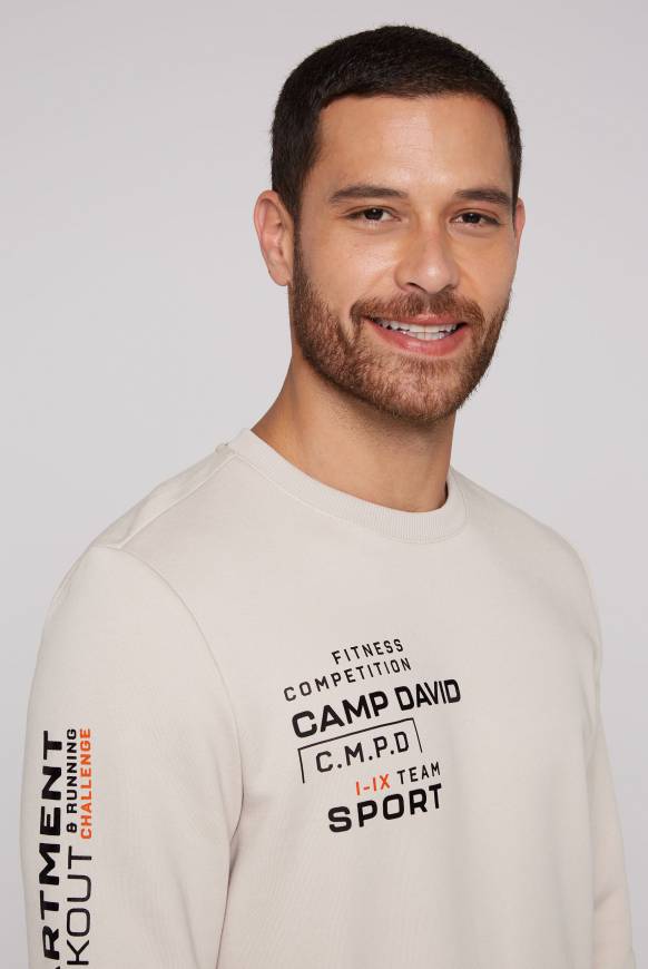 Soccx Sweatshirt mit Label Prints shell Riesige Rabatte