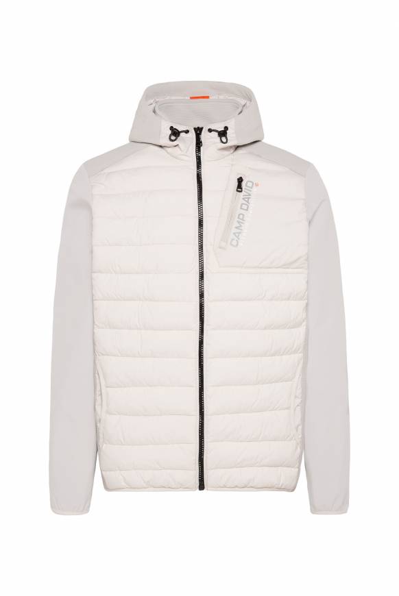 Soccx Softshelljacke im Materialmix mit Kapuze shell zollfrei