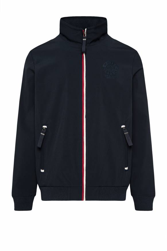 Soccx Softshelljacke im Blouson-Stil mit Artworks blue navy Discount Store für neue Produkte