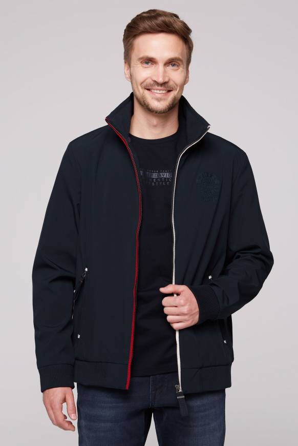 Soccx Softshelljacke im Blouson-Stil mit Artworks blue navy Discount Store für neue Produkte