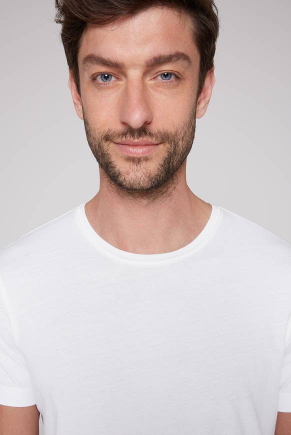 Soccx Basic T-Shirt Rundhals 2er-Pack opticwhite 2025