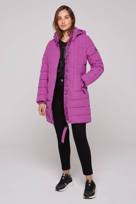Soccx Peached Parka mit abtrennbarer Kapuze iced berry Sonderangebote