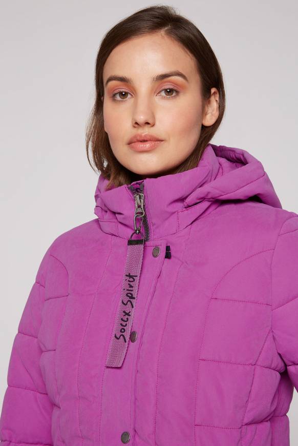 Soccx Peached Parka mit abtrennbarer Kapuze iced berry Sonderangebote