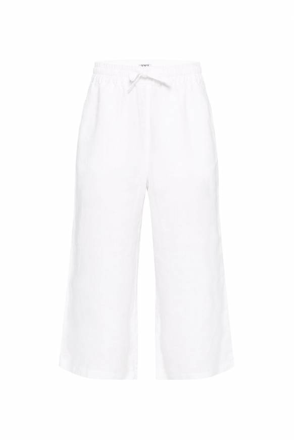 Soccx Culotte aus Leinen mit Elastikbund opticwhite Sonderangebot