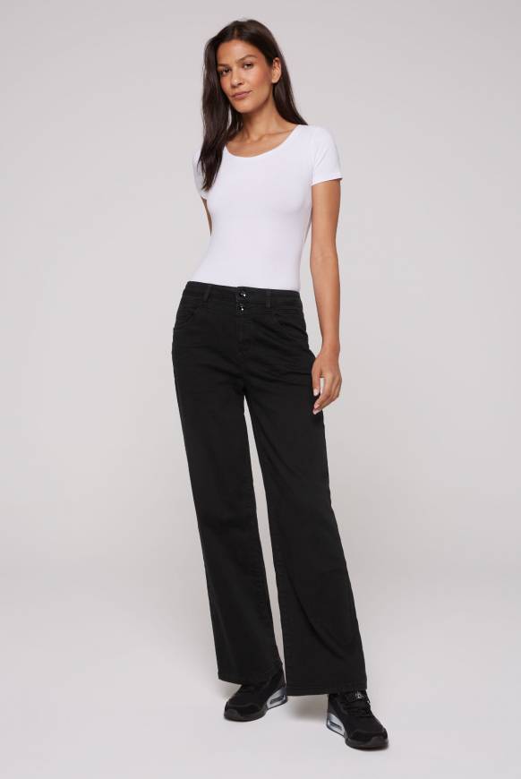 Soccx Jeans NA:DI Regular Fit black Preisnachlass