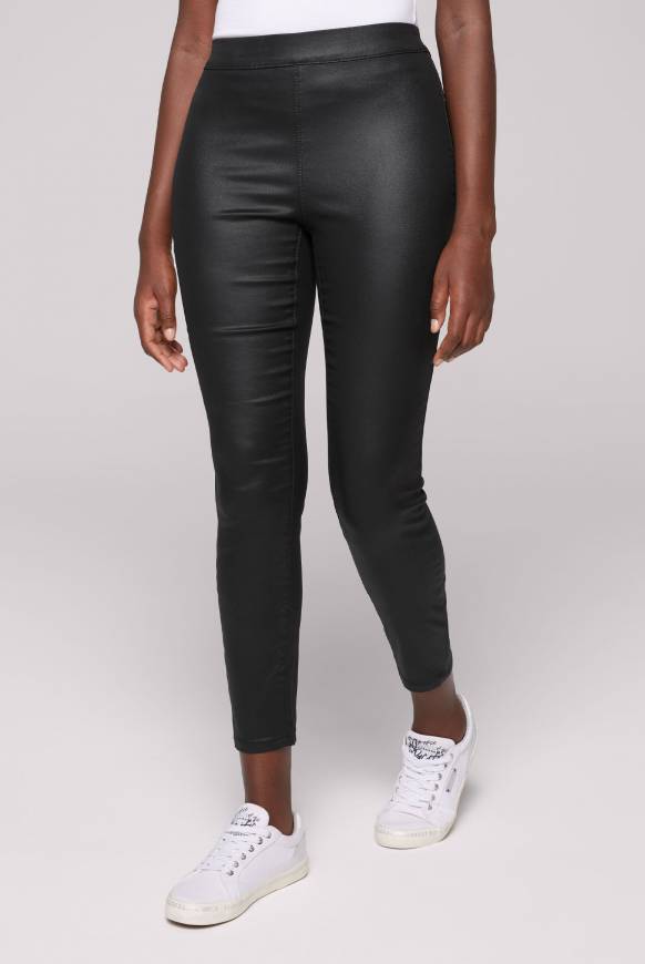 Soccx Jeggings PI:A Skinny Fit black washed Weihnachtsangebot