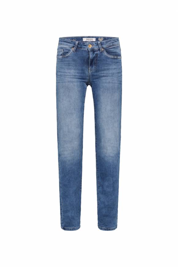 Soccx Jeans RO:MY Regular Fit blue vintage Muttertagsangebot