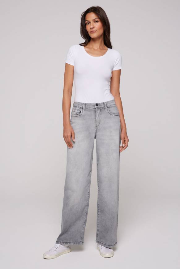 Soccx Jeans NA:DI Regular Fit grey wash Lagerräumung