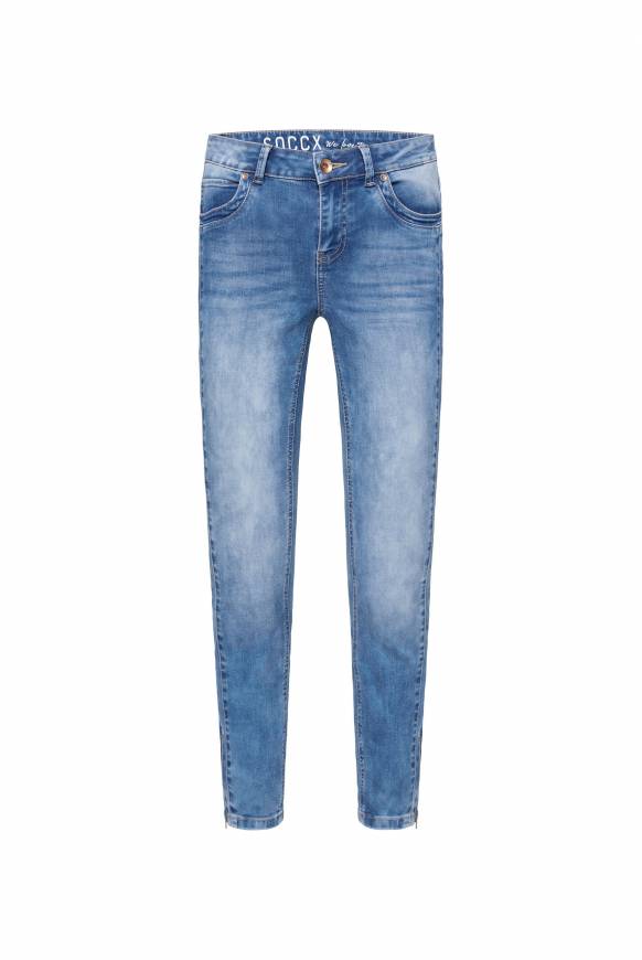 Soccx Jeans MI:RA Slim Fit sunlight blue Heißer Verkauf