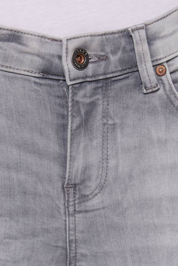 Soccx Jeans MI:RA mit Seitenstreifen grey Exklusive Angebote