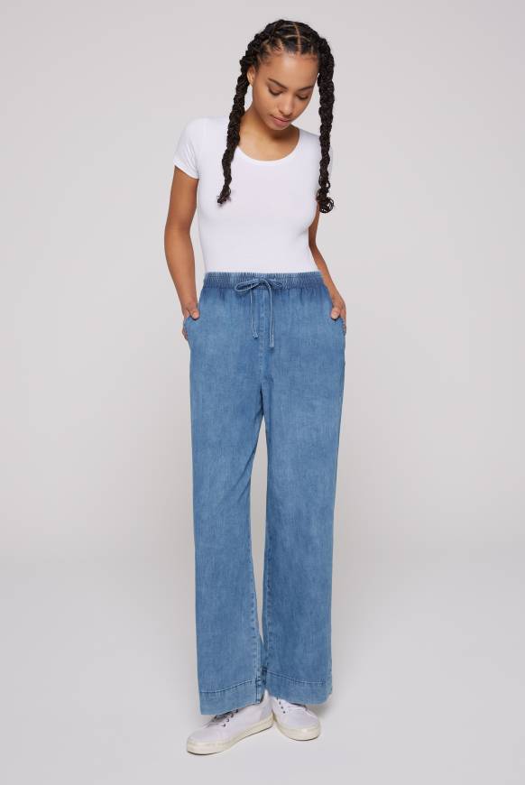 Soccx Wide Leg Jeans authentic blue Bestseller