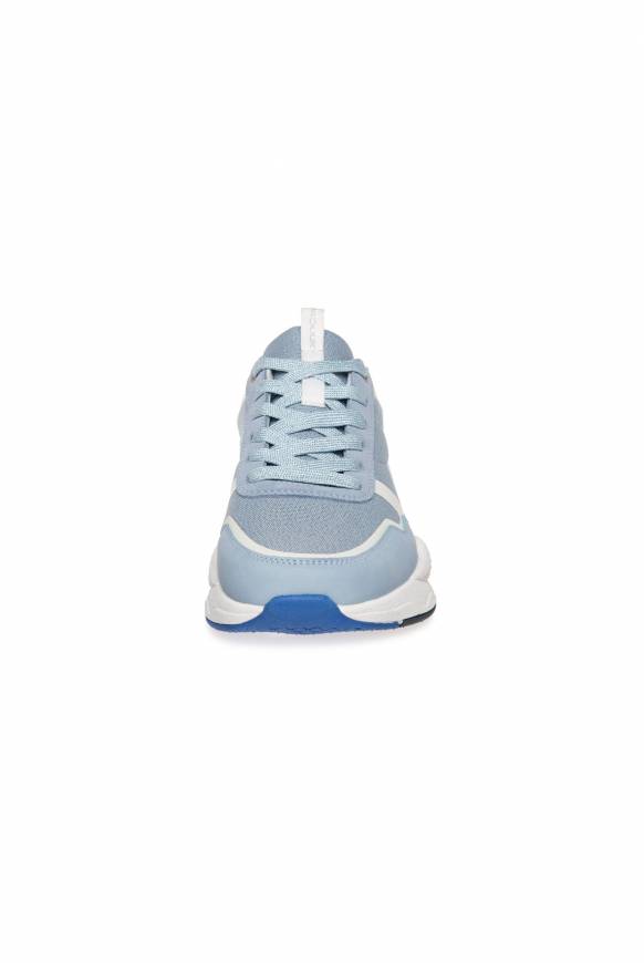 Soccx Leichter Sneaker mit Glitter-Design cool blue Tiefpreis