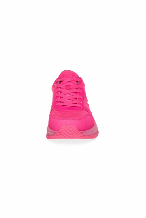 Soccx Fashion Sneaker im tonigen Materialmix neon pink Super Sparpreis