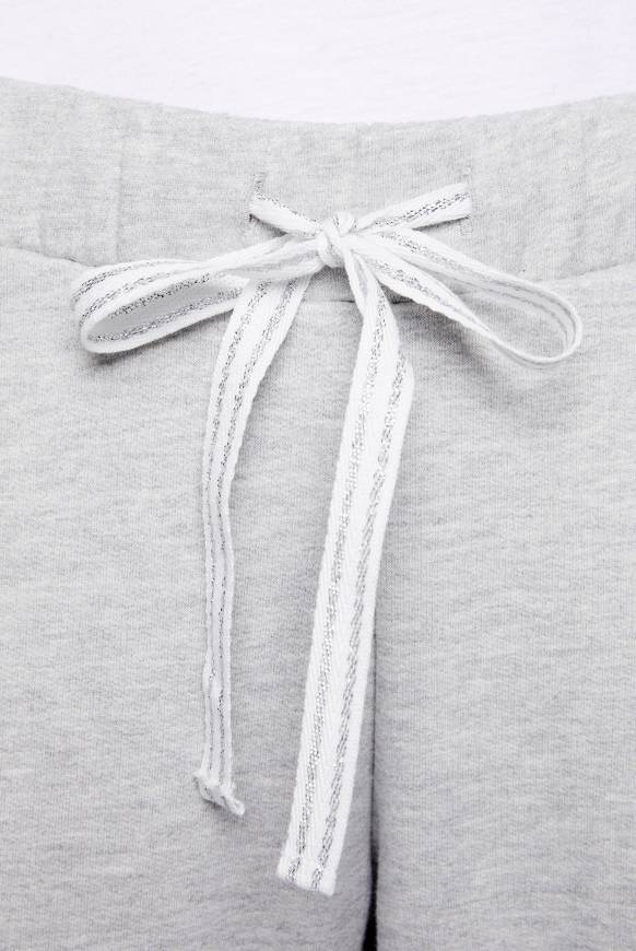 Soccx Sweathose mit Glitter Print grey melange XXL Bis zu 55% Rabatt