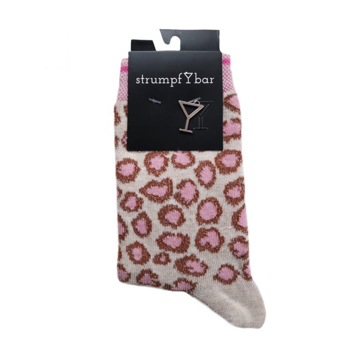 Strumpfbar Taiger Shot beigemelange-rose Neueste Mode