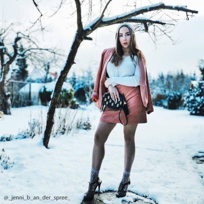 Strumpfbar Taiger Shot beigemelange-rose Neueste Mode