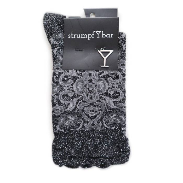 Strumpfbar Royal Punch schwarz-silber Saisonale Angebote