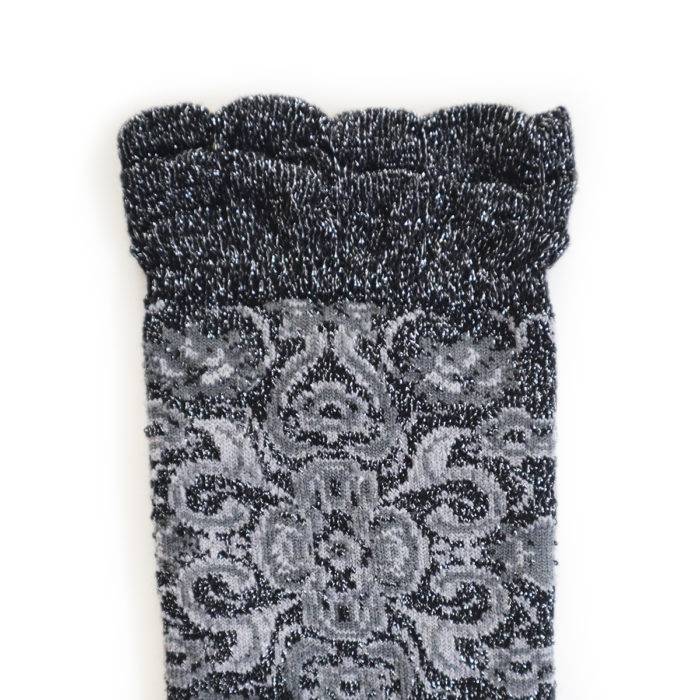 Strumpfbar Royal Punch schwarz-silber Saisonale Angebote