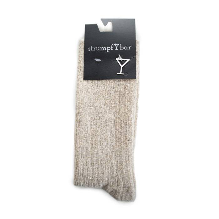 Strumpfbar Winter Sprizz beigemelange-gold Neueste Stile