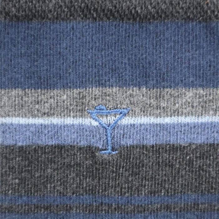Strumpfbar Stripes on the Rocks anthrazit 50% Rabatt mit kostenlosem Versand