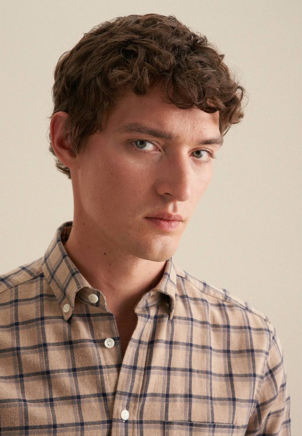 Studio Seidensticker Flanell Casual Hemd in Regular mit Button-Down-Kragen Super Rabatt