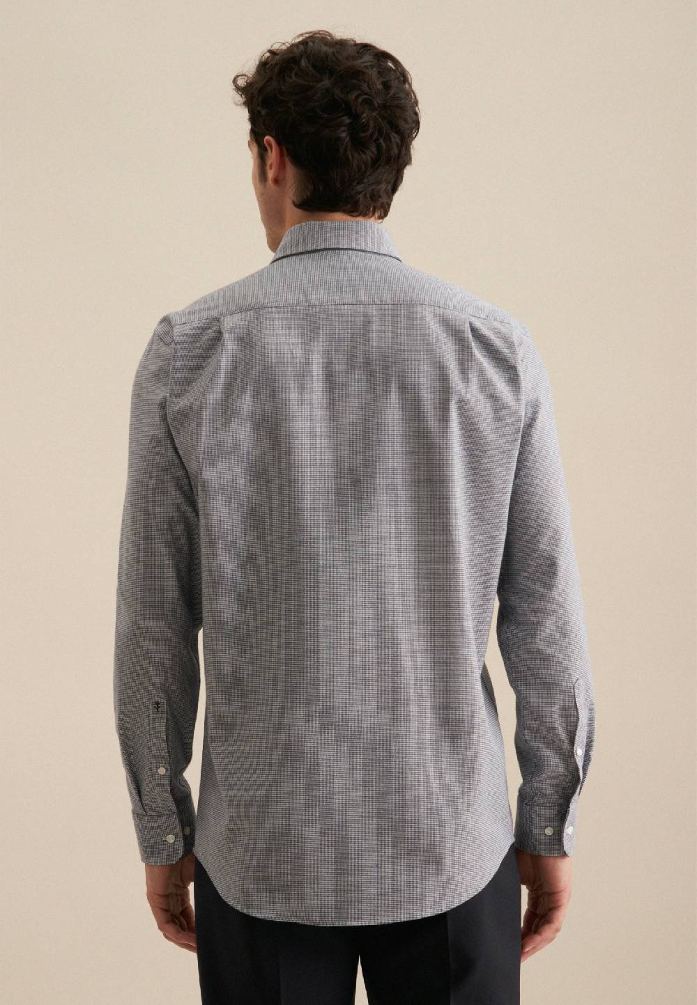 Studio Seidensticker Flanell Flanellhemd in Regular mit Kentkragen Kostenloser Versand international