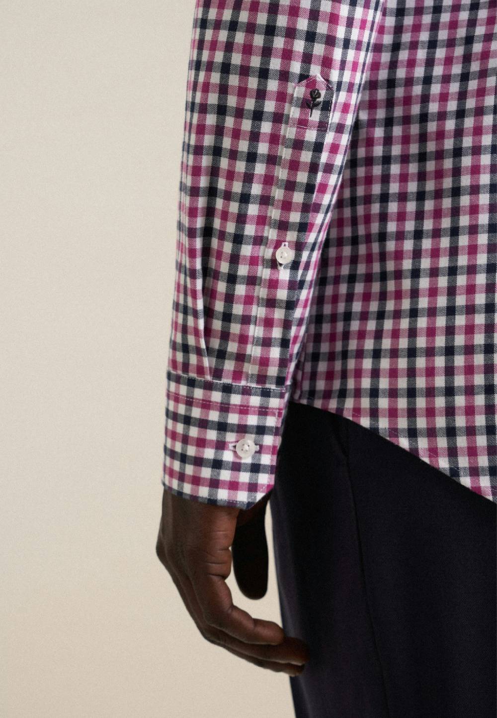 Studio Seidensticker Flanell Flanellhemd in Shaped mit Button-Down-Kragen Begrenzt auf 3 Tage
