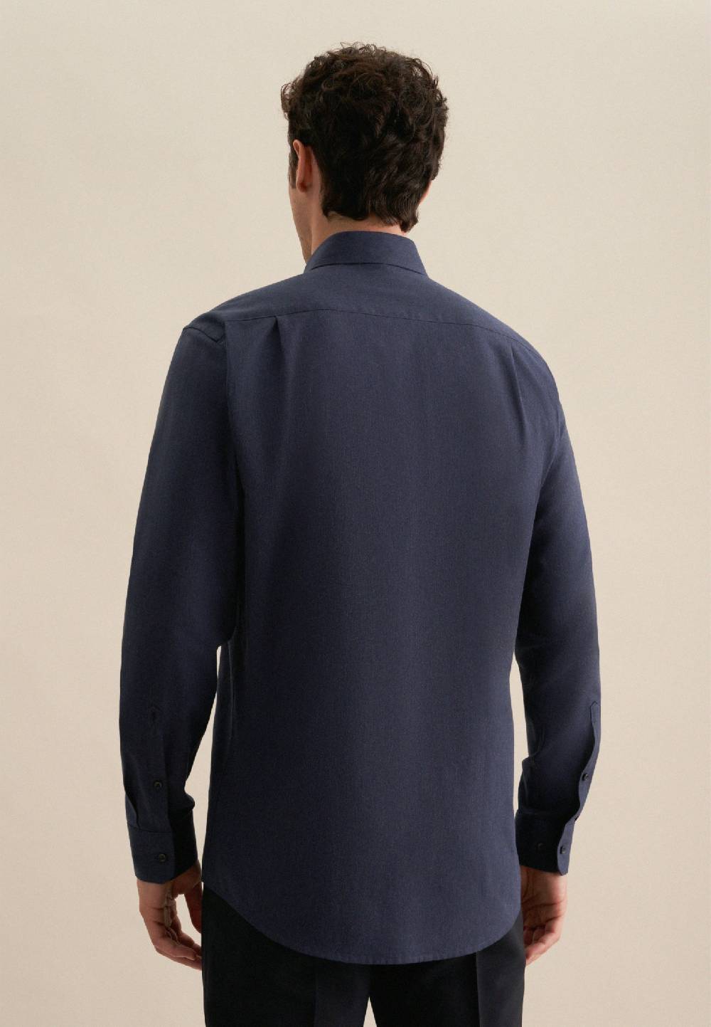 Studio Seidensticker Flanell Flanellhemd in Comfort mit Kentkragen Outlet
