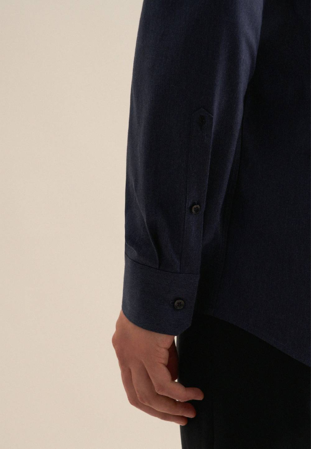 Studio Seidensticker Flanell Flanellhemd in Comfort mit Kentkragen Outlet
