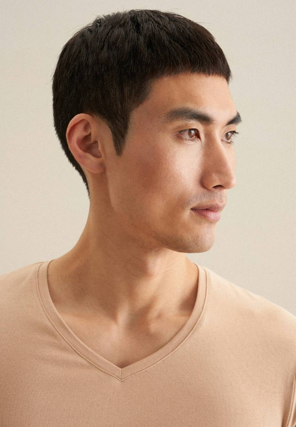 Studio Seidensticker V-Neck T-Shirt Slim fit Sonderangebot