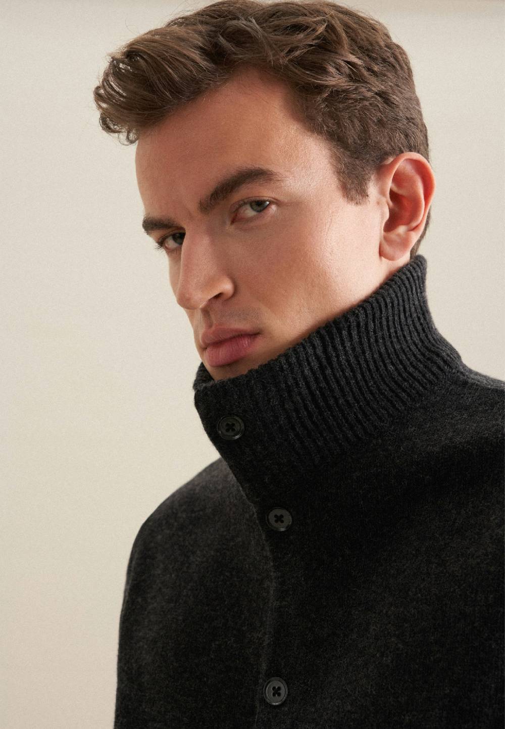 Studio Seidensticker Stehkragen Strick-Jacke Regular Cyber Monday